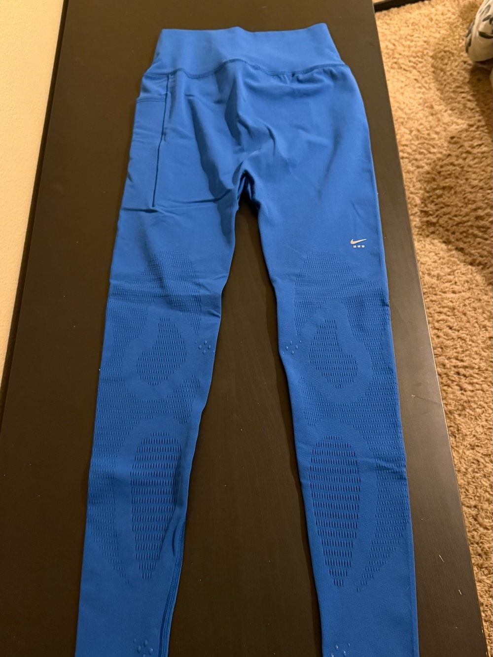 NWOT NIKE x MMW MATTHEW M. WILLIAMS Blue Leggings Small